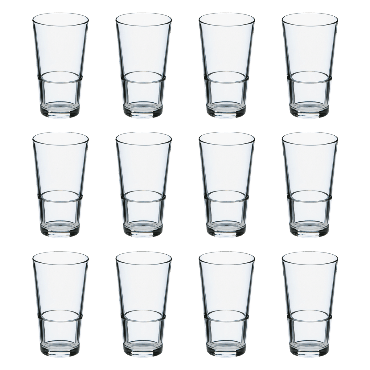 Mammoet Budgetline Amsterdam Bierglas / Vaasje 34 Cl - 12 Stuks - Glazen.nl
