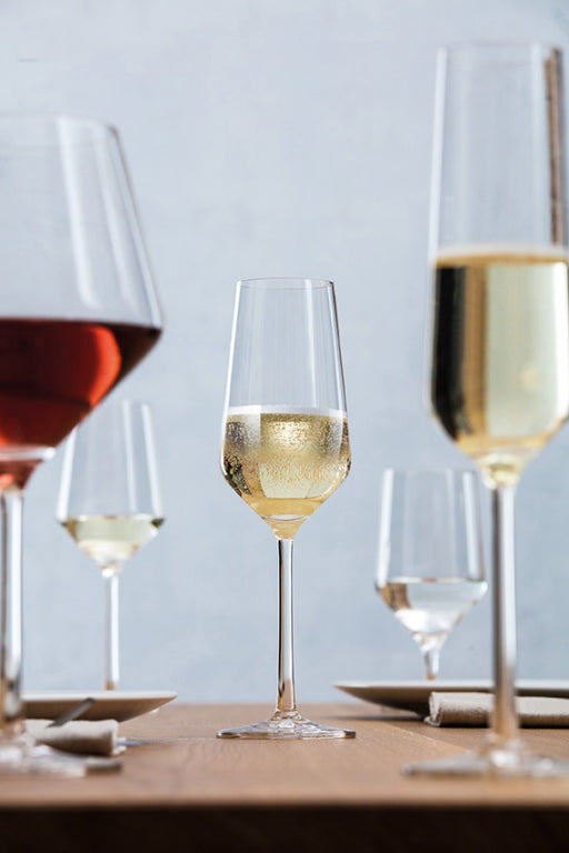 Calici da champagne Zwiesel Glas Belfesta 21,5 cl con punto perlage – 6 pezzi