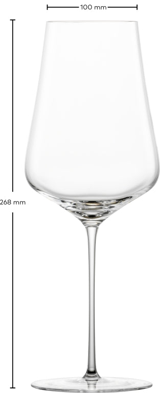 Zwiesel Glas Duo bicchiere da Bordeaux da 72,9 cl in confezione regalo - 2 pezzi