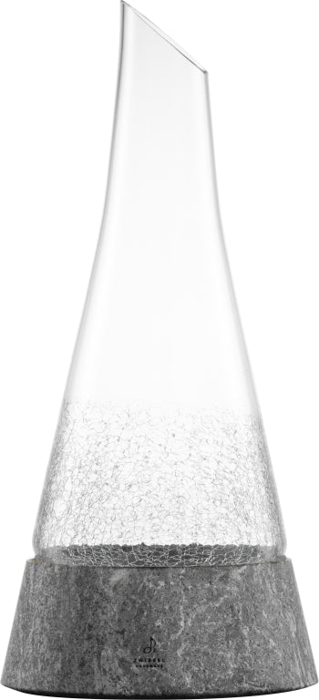 Zwiesel Glas Symbiosis Decanter da 75 cl con base in pietra