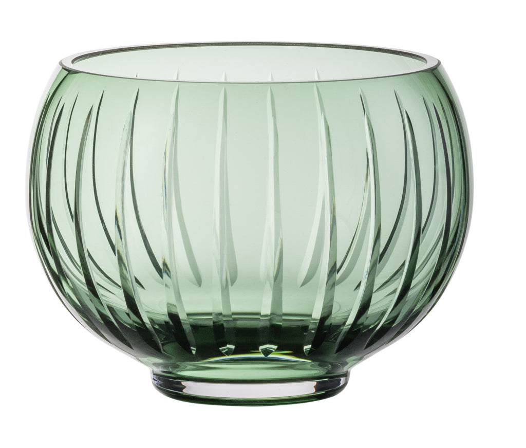 Portacandela Zwiesel Glas Signum da 137 mm, verde fumé