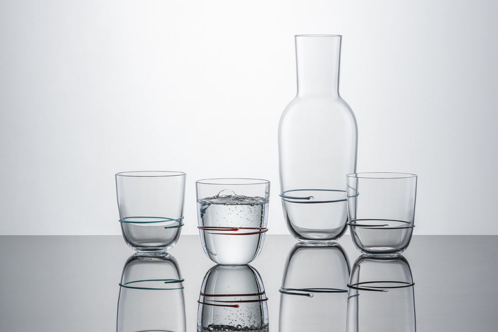 Caraffa Zwiesel Glas Aura 75 cl blu