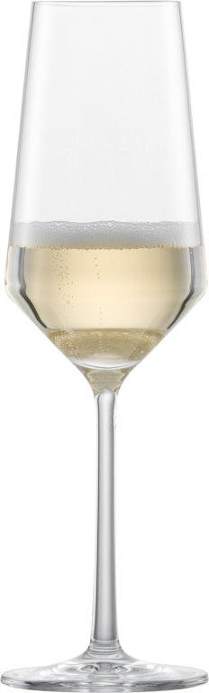Zwiesel Glas Pure bicchiere da champagne da 29,7 Cl con punto di mousse in confezione regalo - 2 pezzi