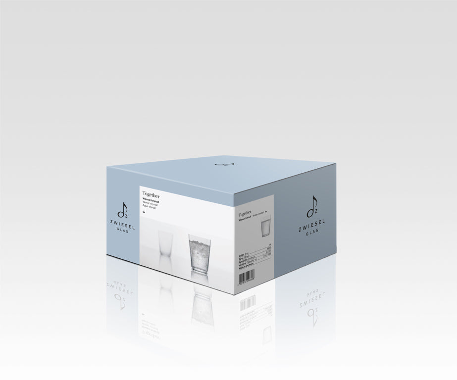 Zwiesel Glas Together Bicchiere da acqua 54,8 cl Blu - 4 pezzi