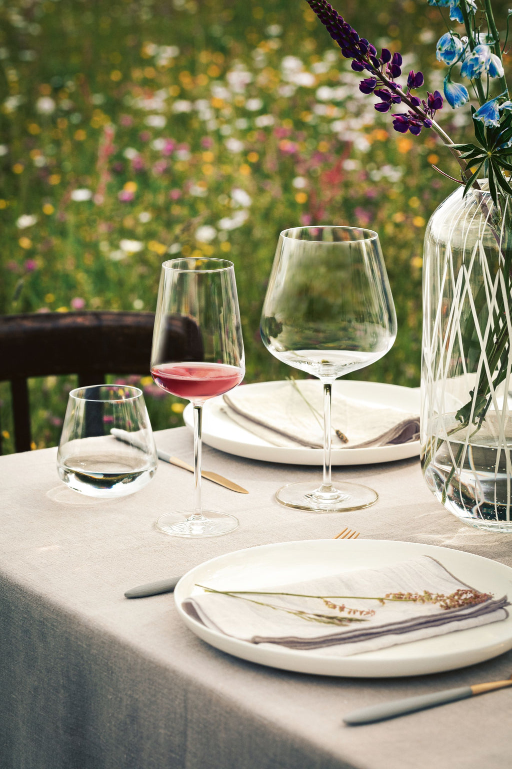 Bicchiere da acqua Zwiesel Glas Vervino da 39,8 cl con tacca di misurazione - 4 pezzi