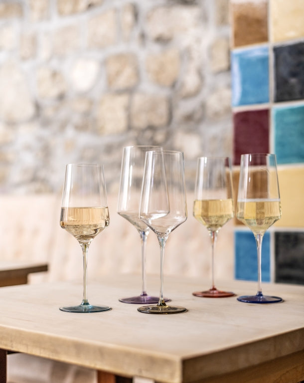 Zwiesel Glas Ink Champagne Glass 40 Cl Ochre Green