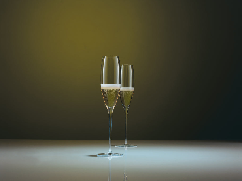 Zwiesel Glas Vinody Calici da champagne da 21,4 cl con punto di effervescenza - 6 pezzi