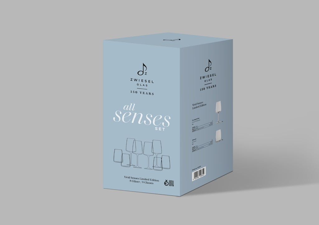 Set Vivid Senses All Senses di Zwiesel Glas - 8 pezzi