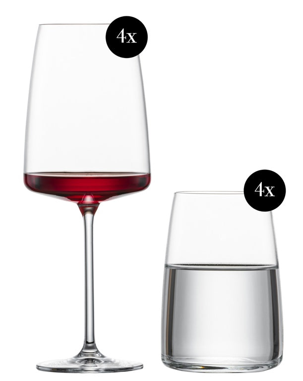 Set Vivid Senses All Senses di Zwiesel Glas - 8 pezzi