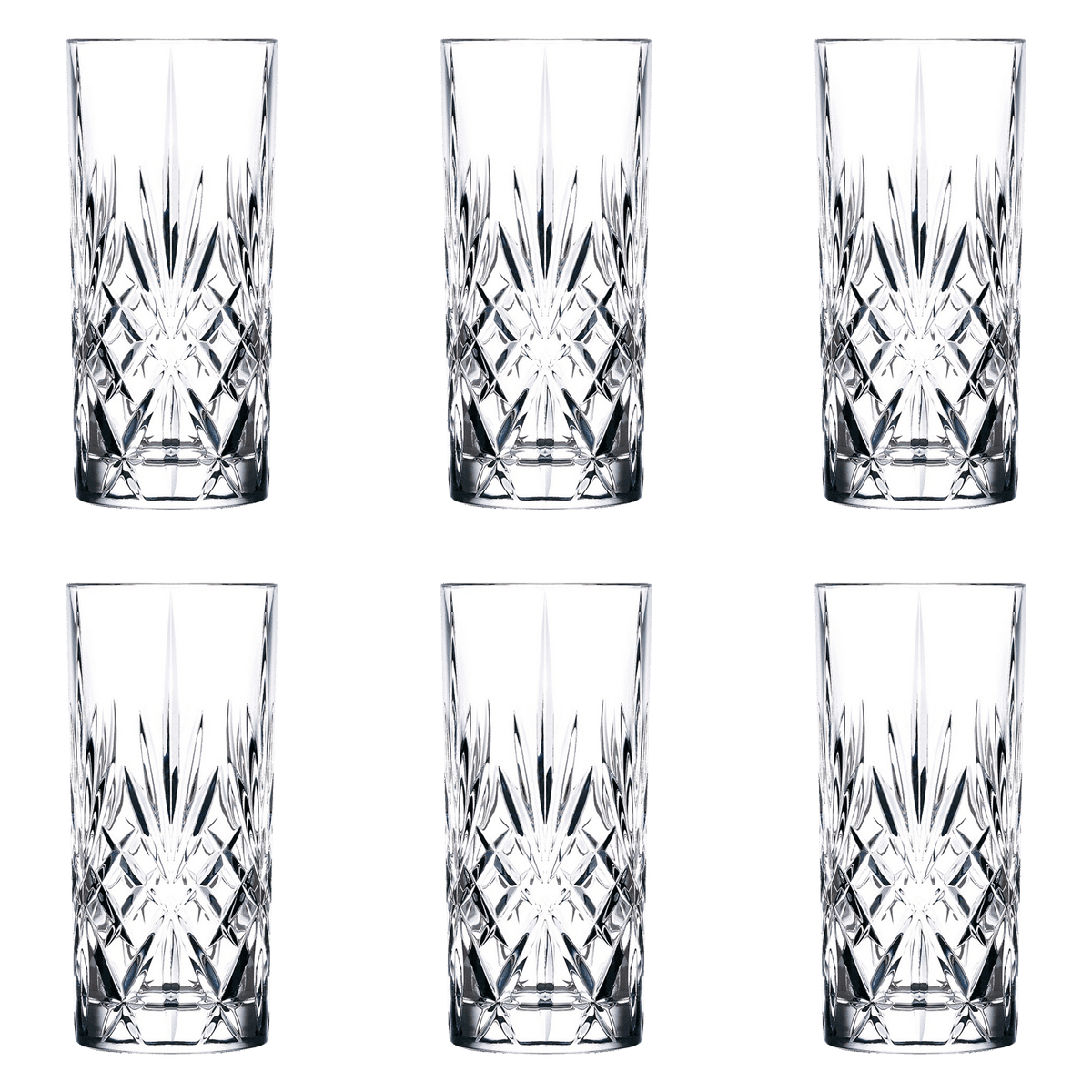 RCR Melodia Longdrinkglas 36 Cl - 6 Stuks - Glazen.nl