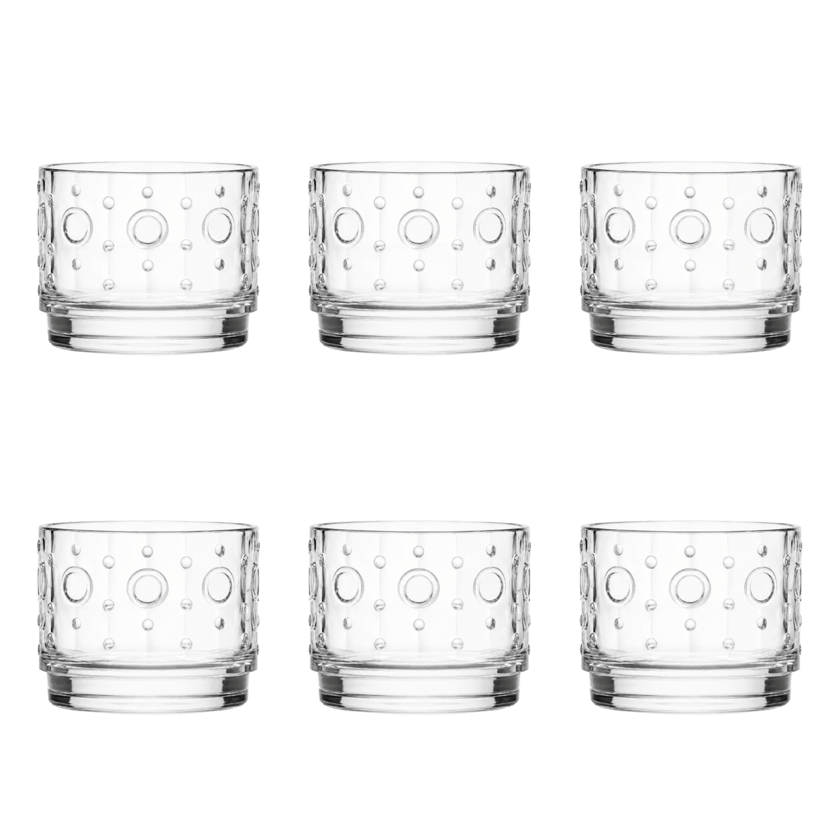 RCR Circus Tumbler Laag 17 Cl - 6 Stuks - Glazen.nl