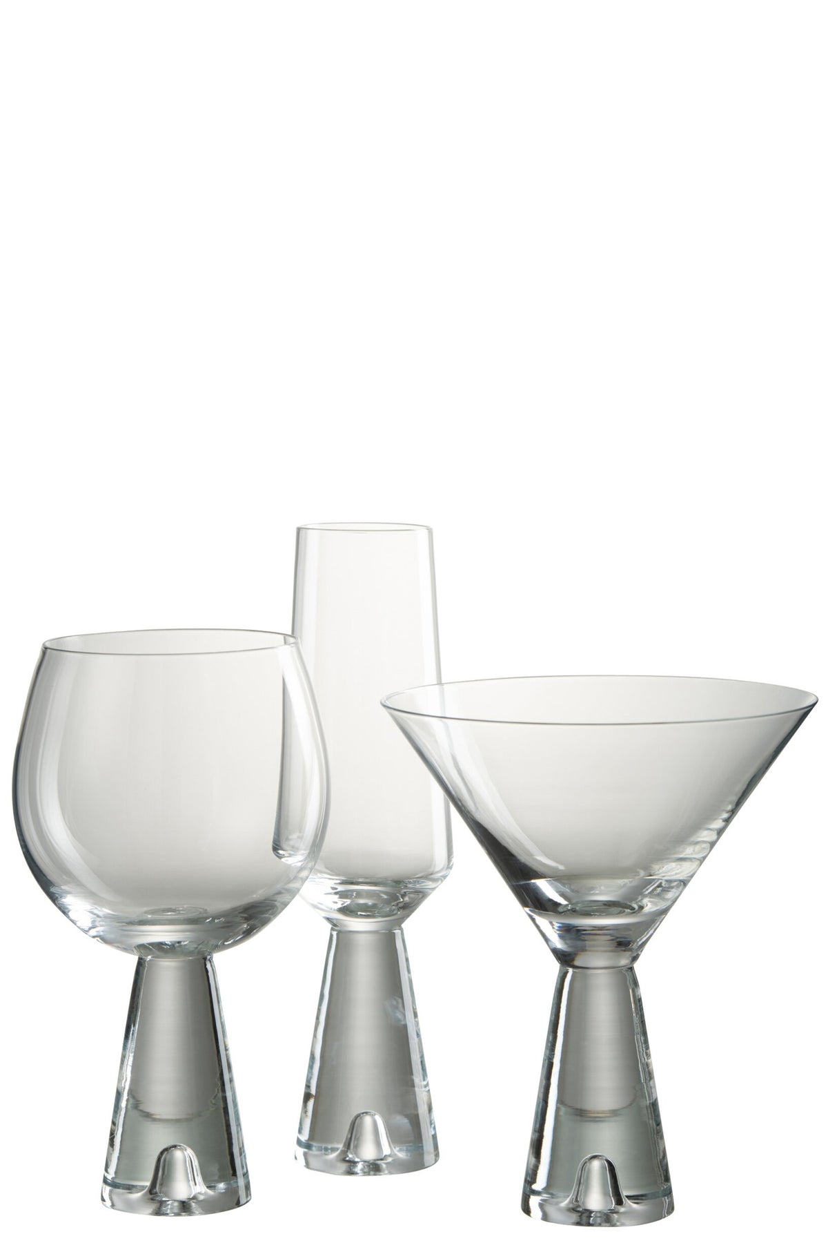 Bicchiere da cocktail J-Line Lewis 35 cl trasparente