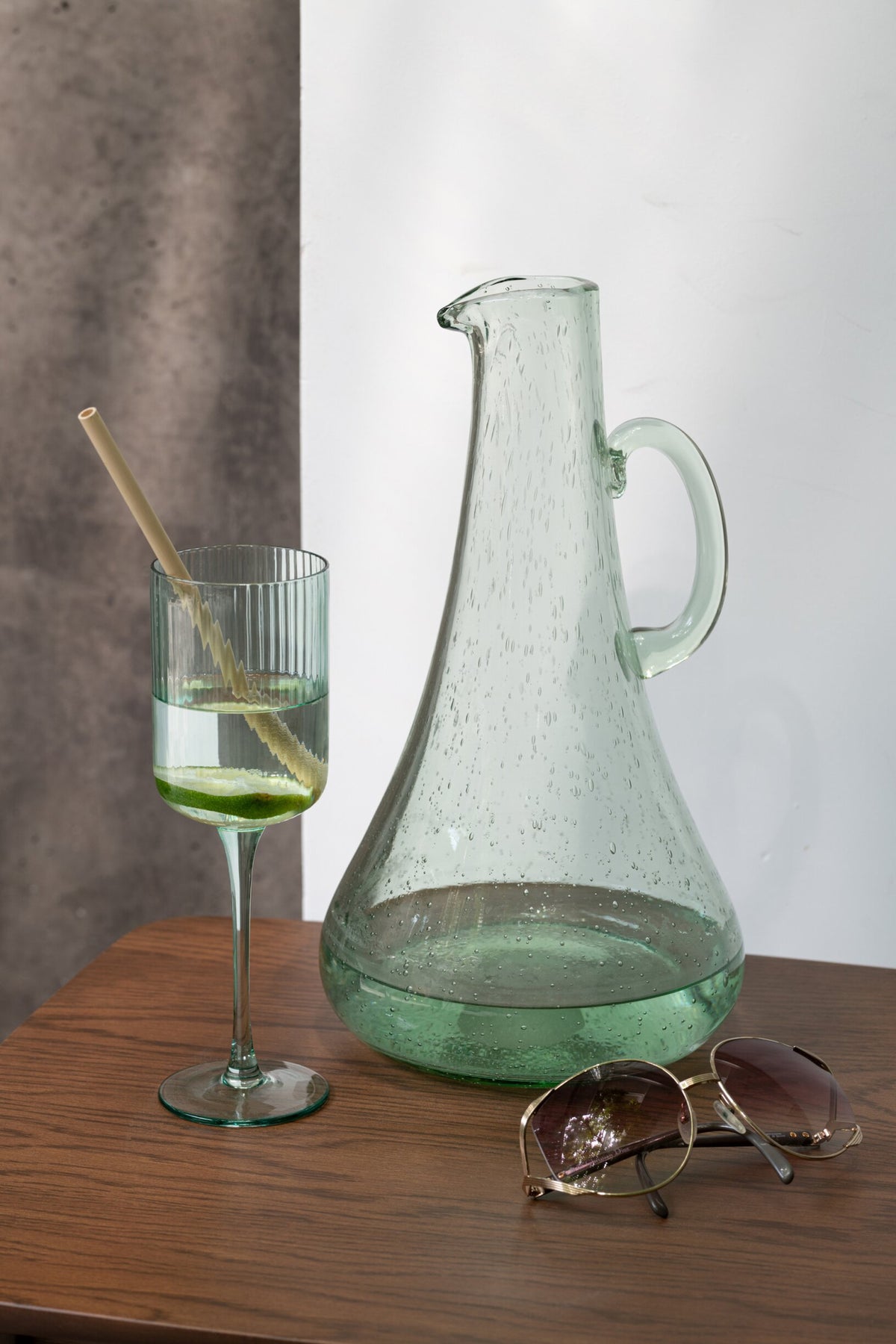Calice da vino J-Line Ralph 37 cl color menta