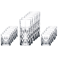 Set di bicchieri RCR Melodia da 18 pezzi (long drink e tumbler)