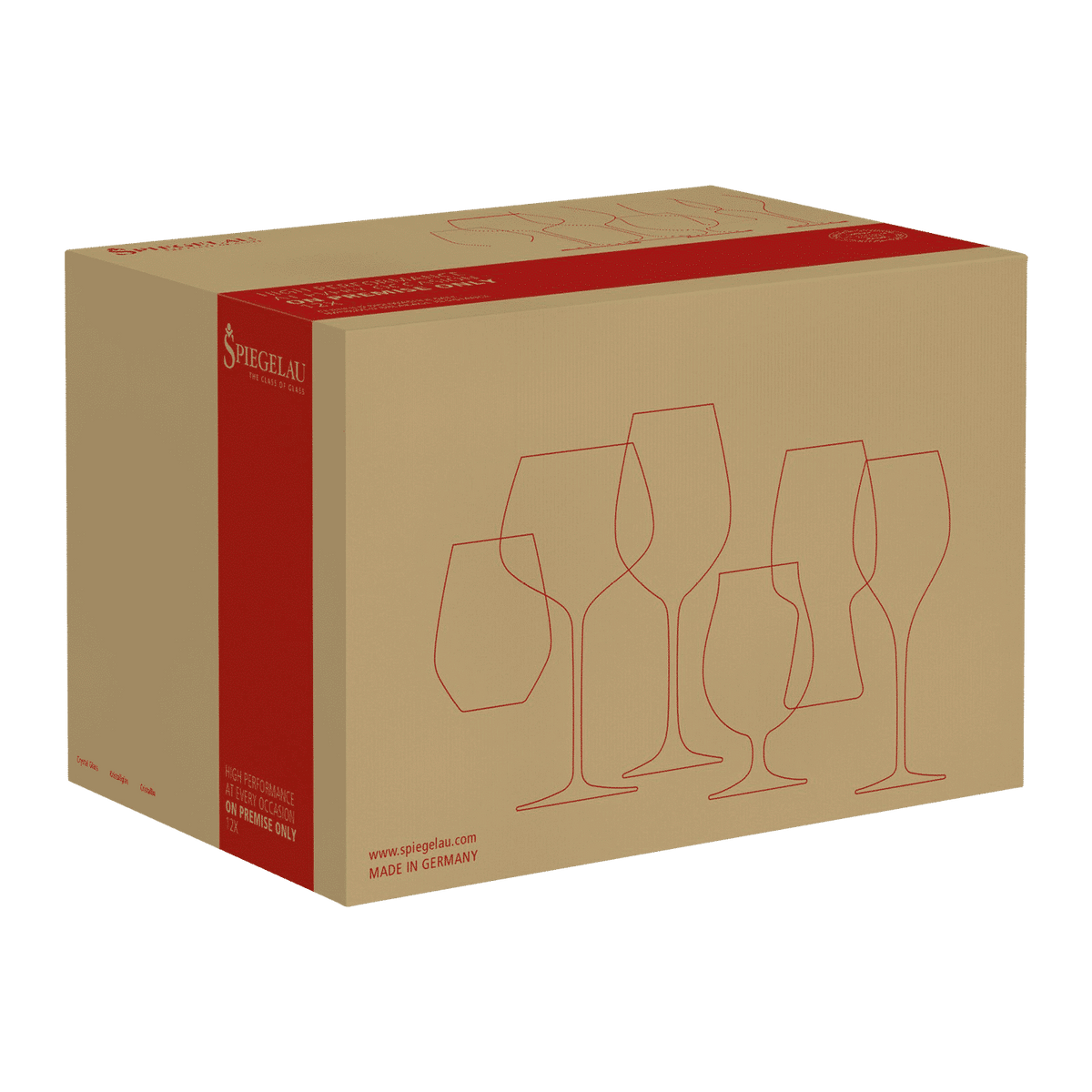 Spiegelau Hybrid Wijnglas 38 Cl - 12 Stuks - Glazen.nl