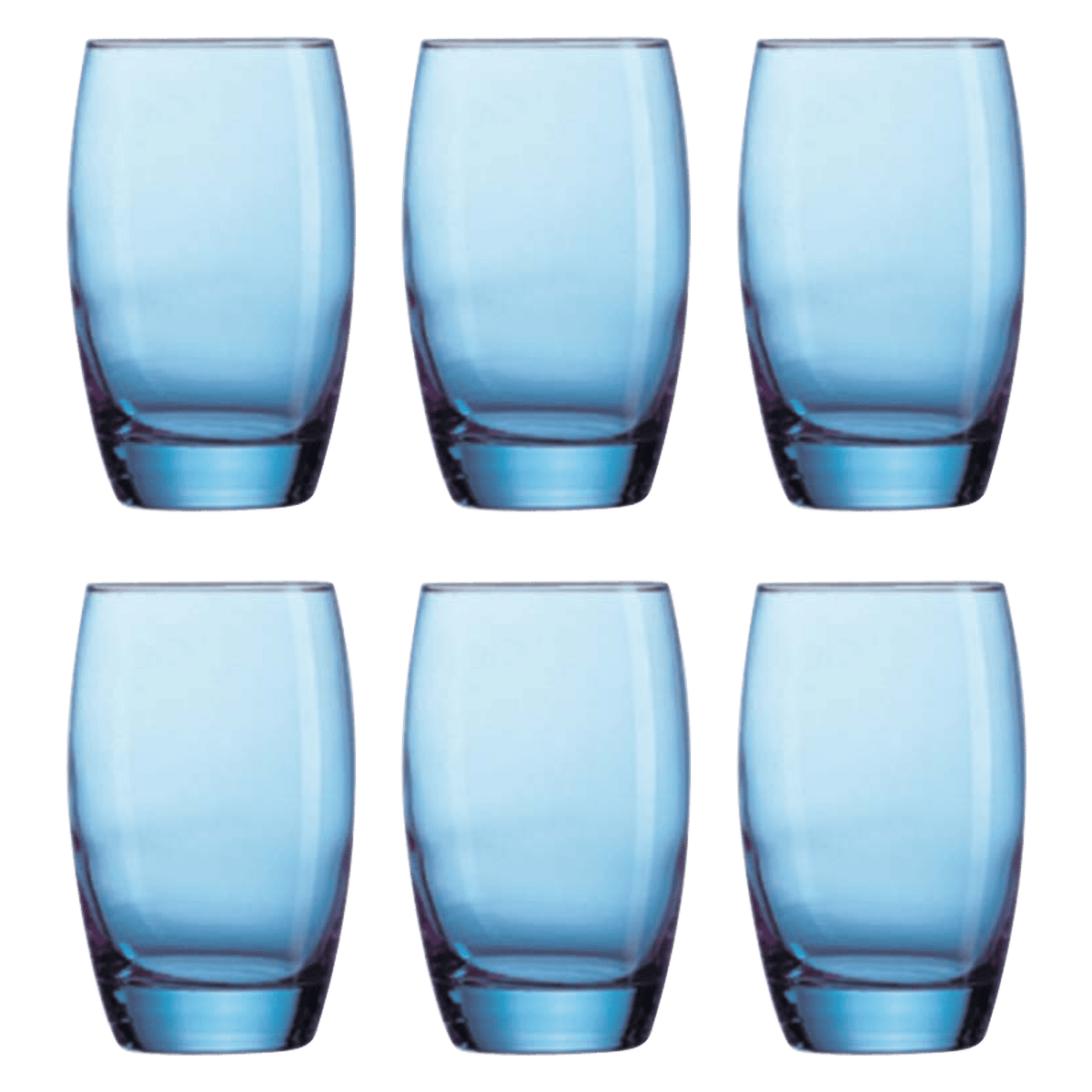Arcoroc Salto Longdrinkglas 35 Cl Blauw - 6 Stuks - Glazen.nl