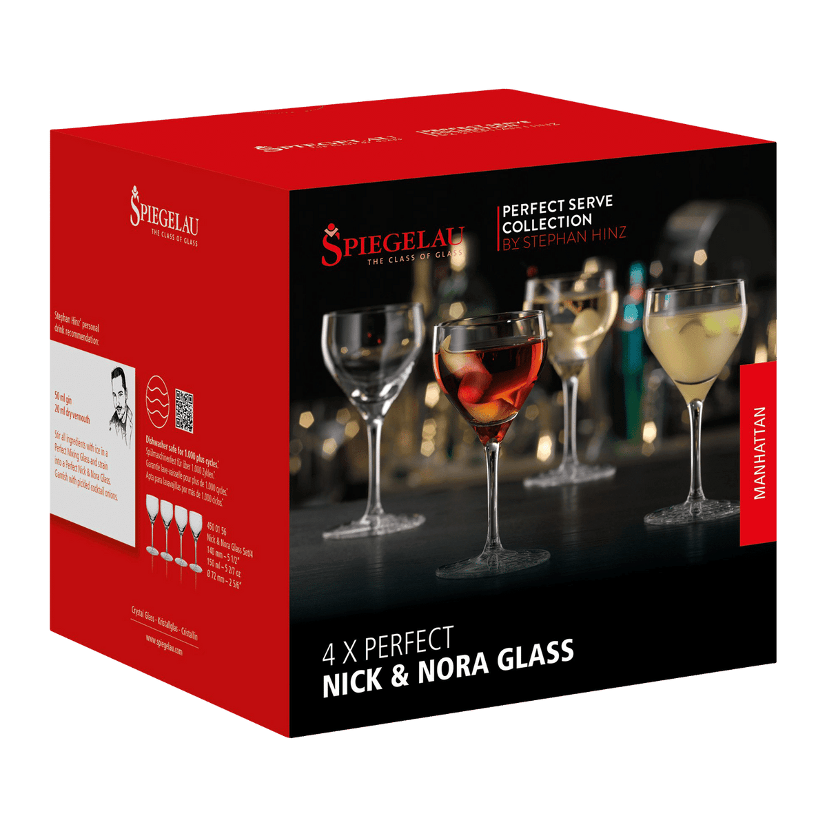 Spiegelau Perfect Serve Collection Cocktailglas 15 Cl Nick & Nora - 12 Stuks - Glazen.nl