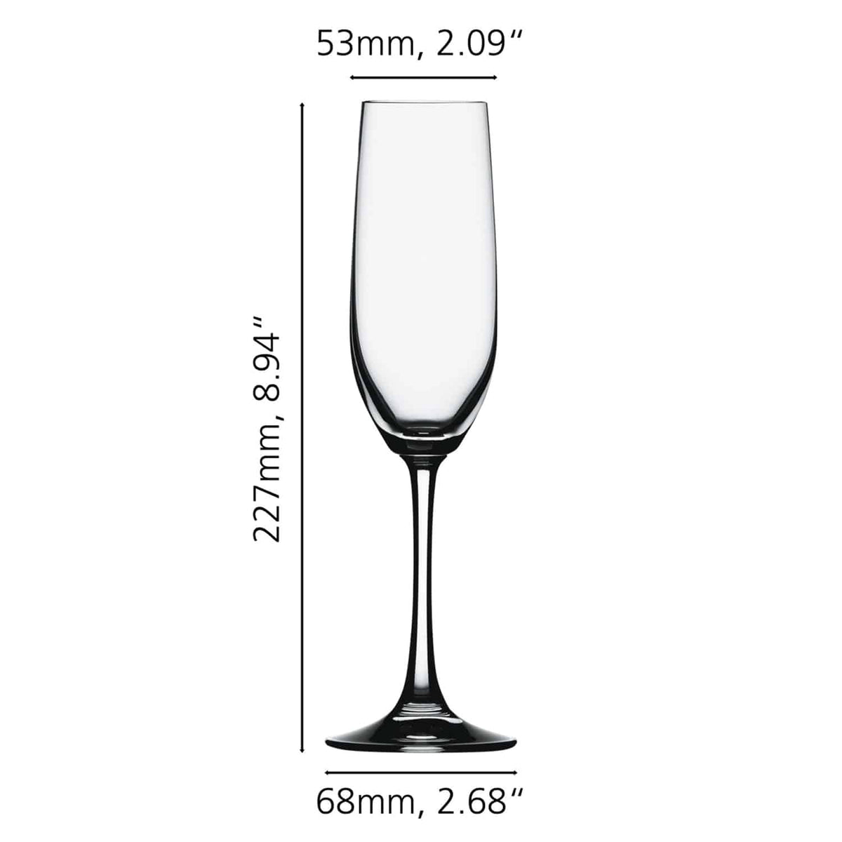 Spiegelau Vino Grande Champagneglas / Flute 18,5 Cl - 12 Stuks - Glazen.nl