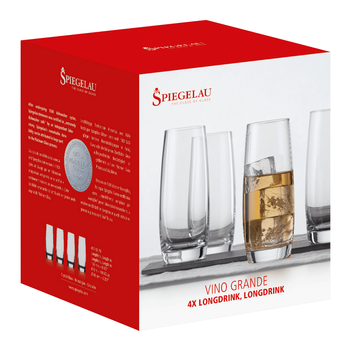 Spiegelau Vino Grande Longdrinkglas 37,5 Cl - 12 Stuks - Glazen.nl