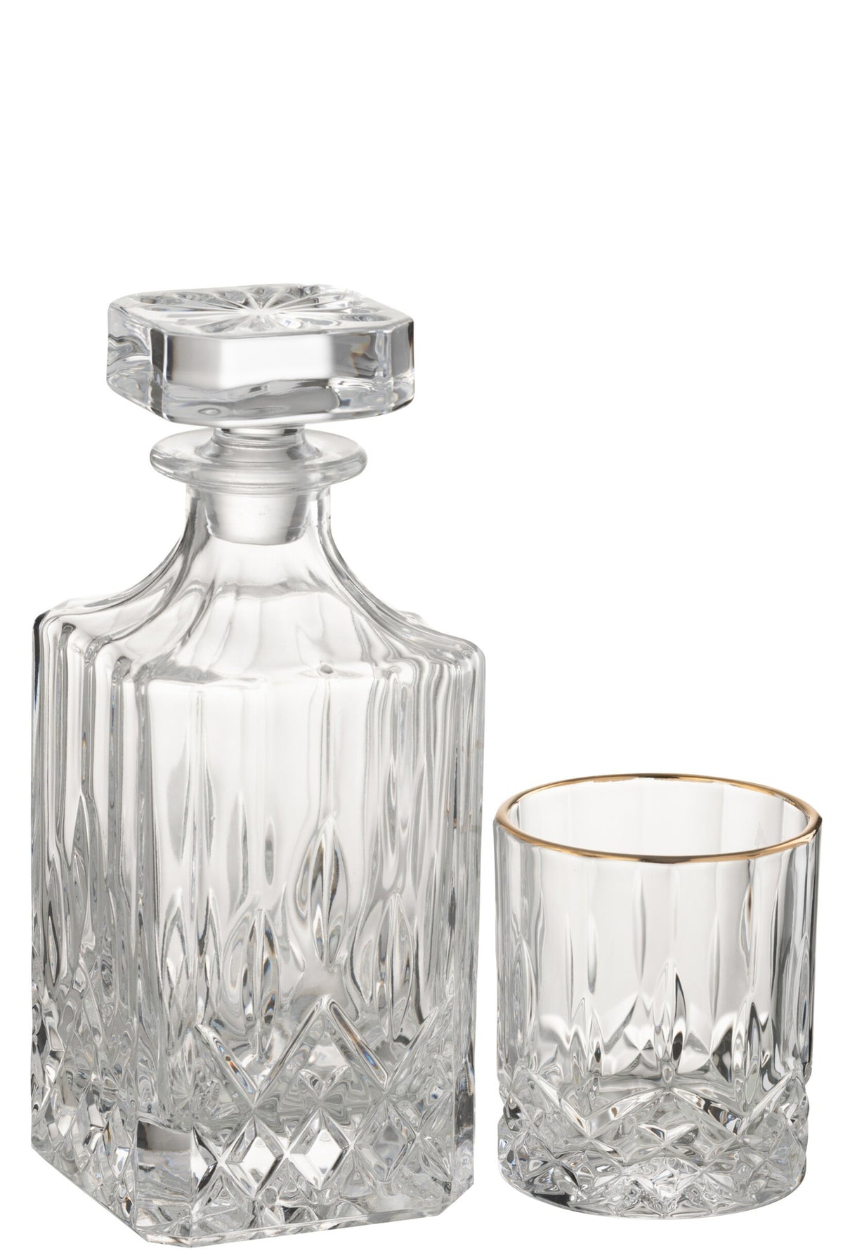 J-Line bicchiere da acqua Franco 32 cl dorato/trasparente