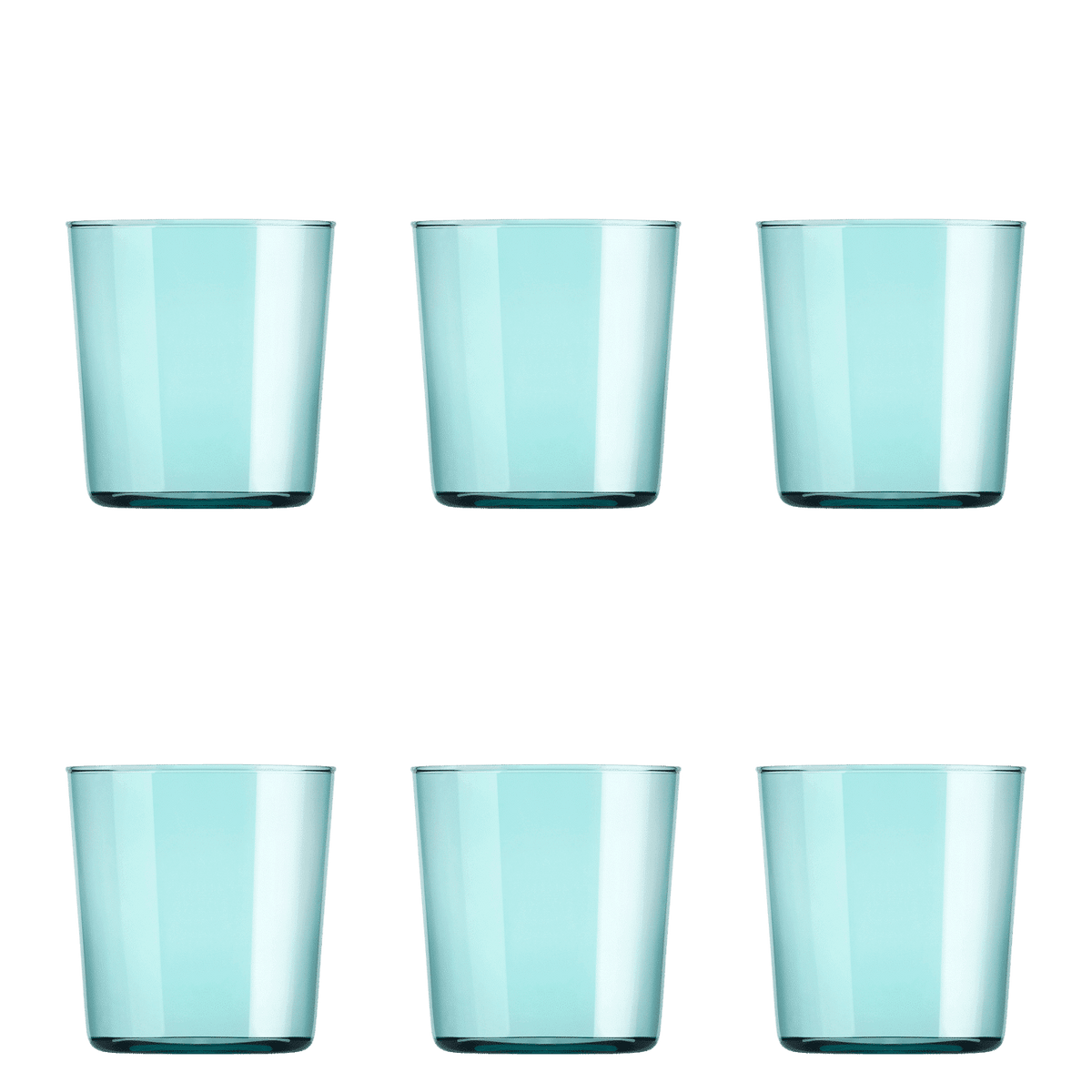 Onis Cidra Tumbler 37 Cl Blauw - 6 Stuks - Glazen.nl