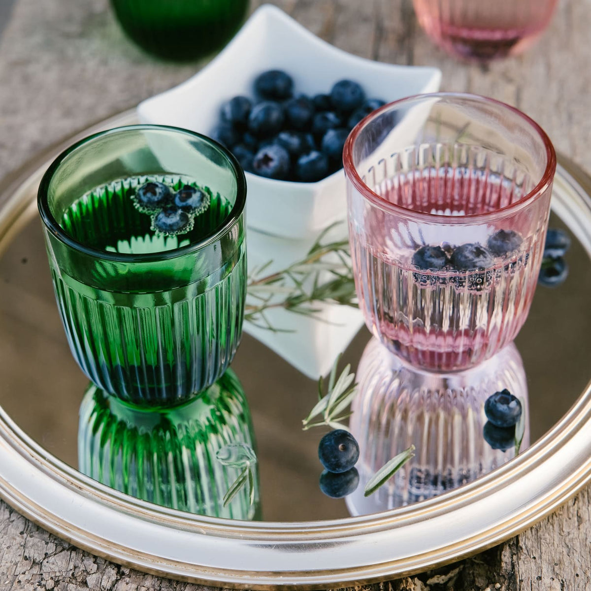 La Rochère Ouessant Tumbler 26 Cl Groen - 6 Stuks - Glazen.nl