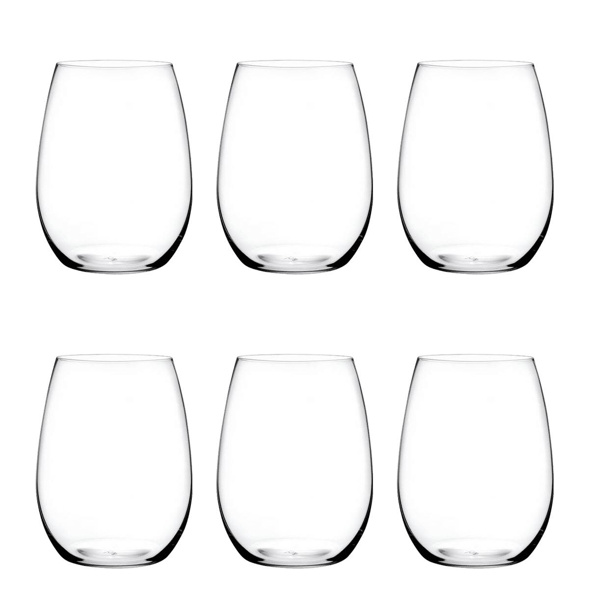 Nude Glass Pure Bordeaux Wijnglas 61 Cl - 6 Stuks - Glazen.nl