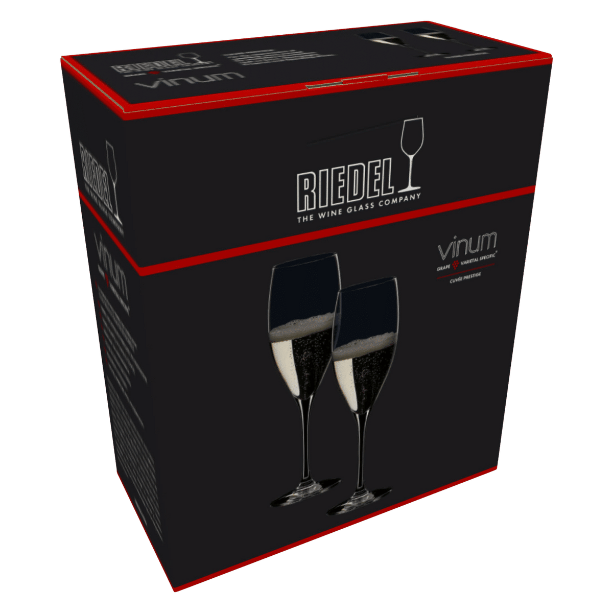 Riedel Vinum Champagneglas / Flute 23 Cl Cuvée Prestige - 2 Stuks - Glazen.nl