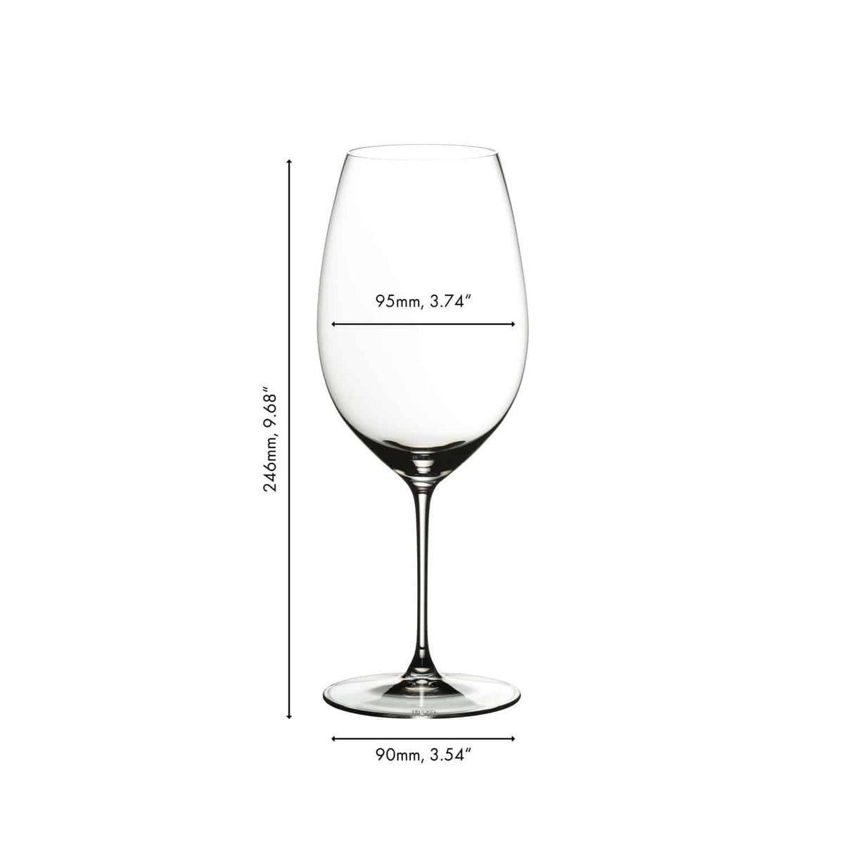 Riedel Veritas Wijnglas 70,9 Cl New World Shiraz - 2 Stuks - Glazen.nl