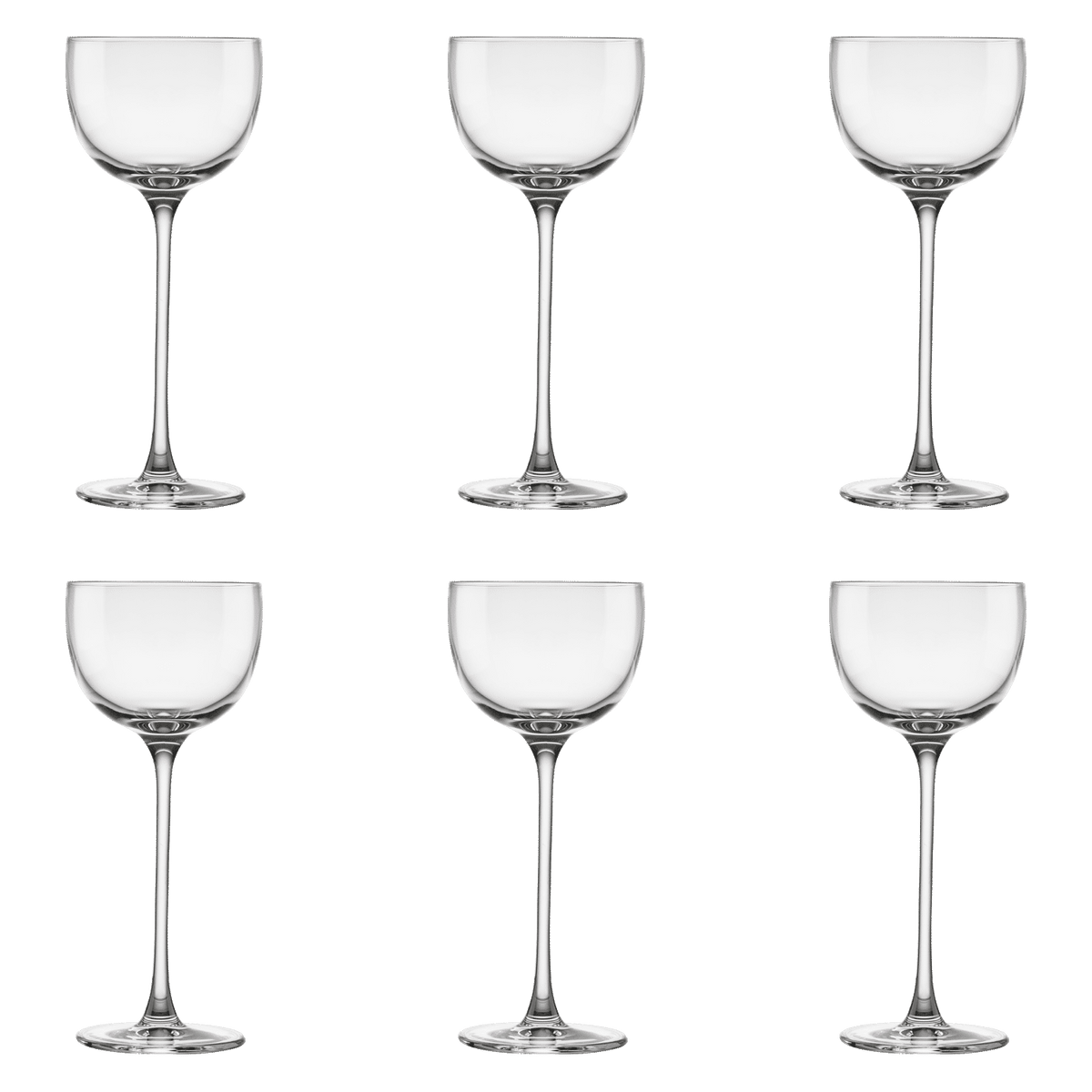 Nude Glass Savage Pony Glas 13,5 Cl - 6 Stuks - Glazen.nl