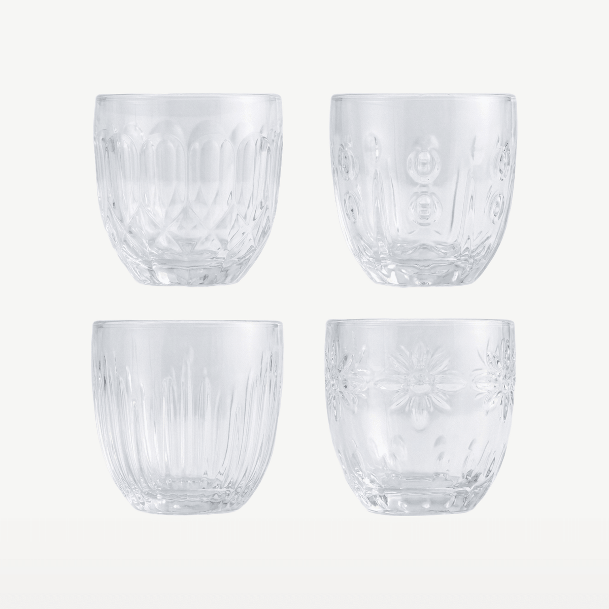 La Rochère Abeille Espressoglas 10 cl Assorti - 4 Stuks - Glazen.nl