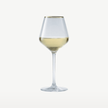Eclat Ultime calici da vino da 38 cl con bordo dorato – 4 pezzi