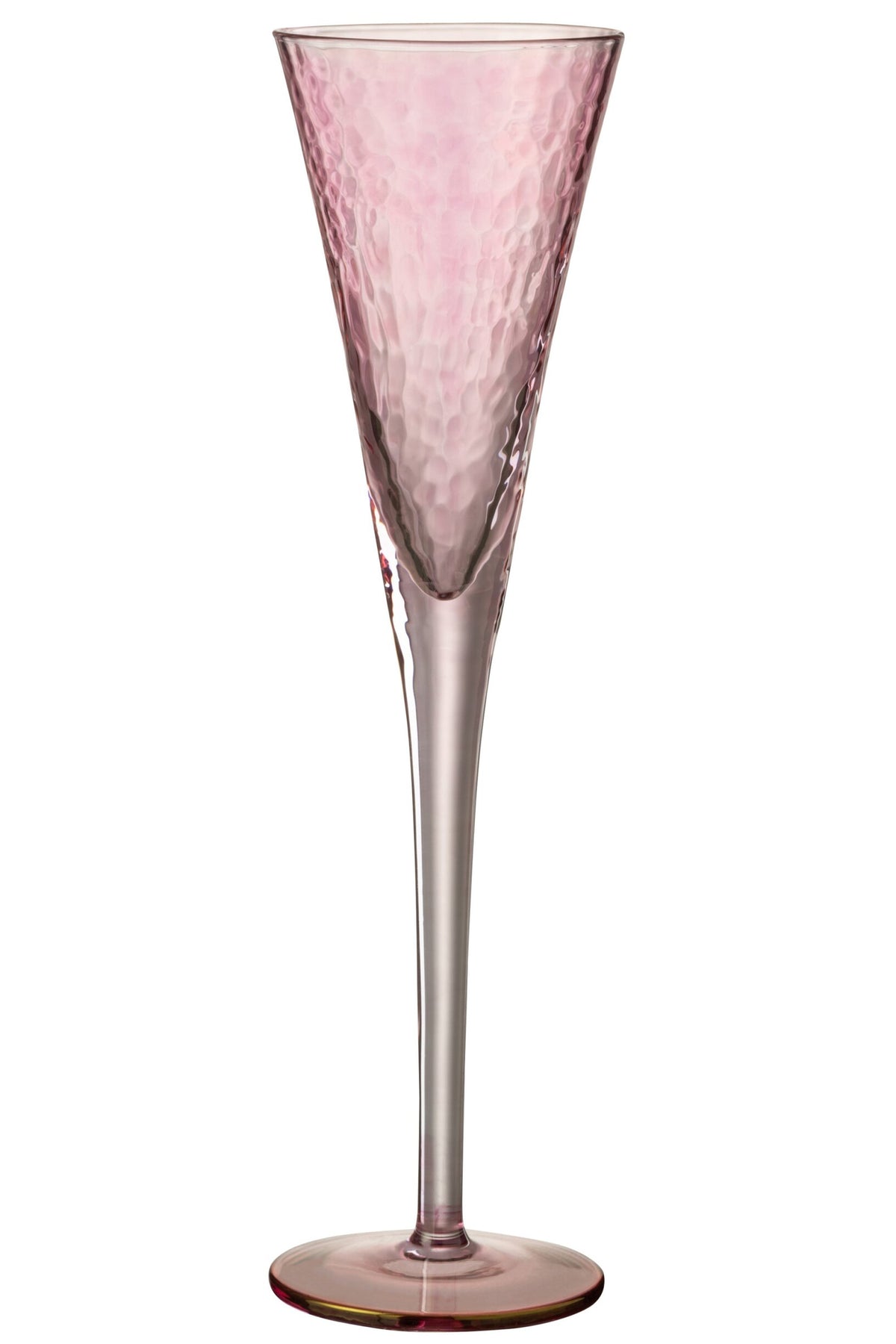 J-Line Calice da champagne 15 cl Irregolare Rosa