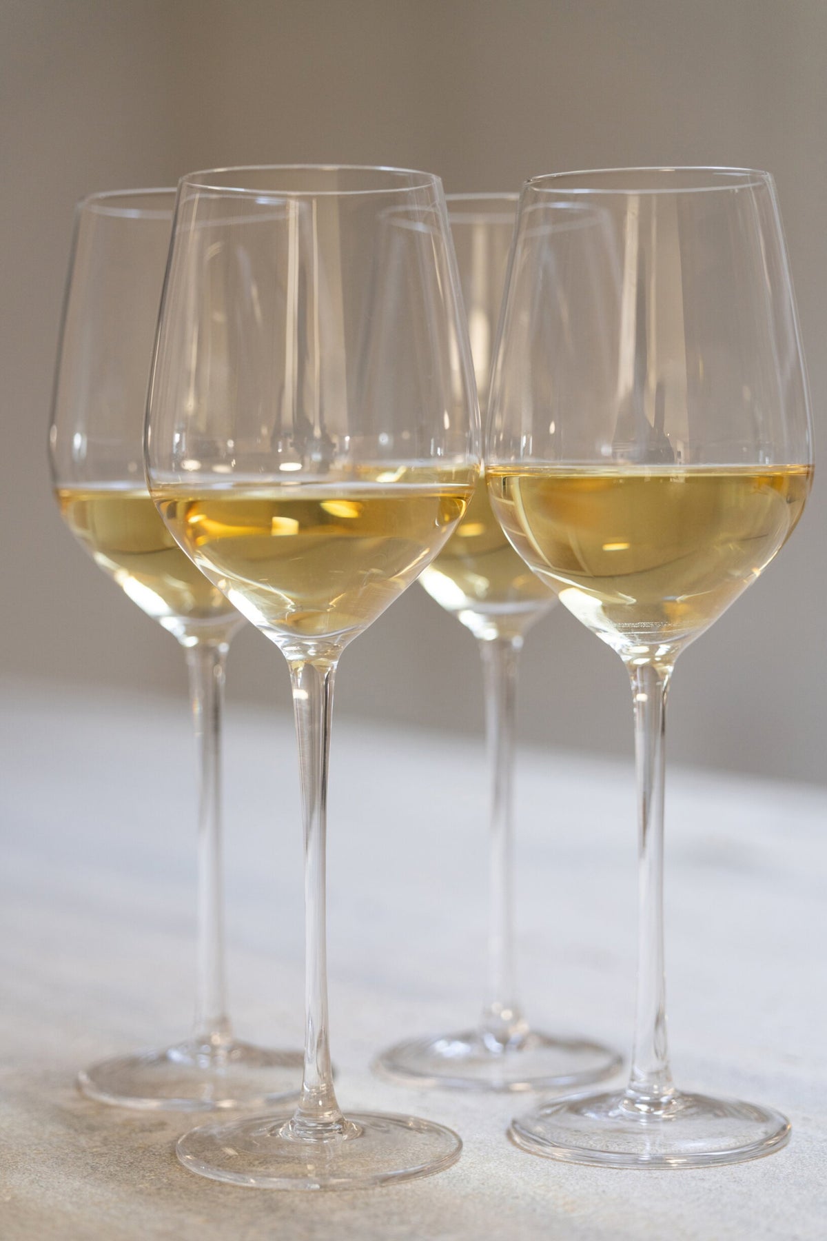 Calice da vino J-Line Tia in vetro bianco trasparente da 53 cl
