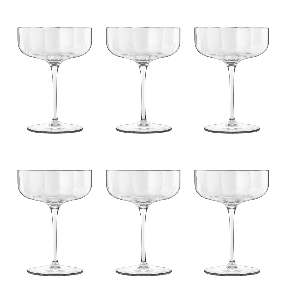 Luigi Bormioli Mixology Jazz Champagneglas / Coupe 30 Cl - 6 Stuks - Glazen.nl