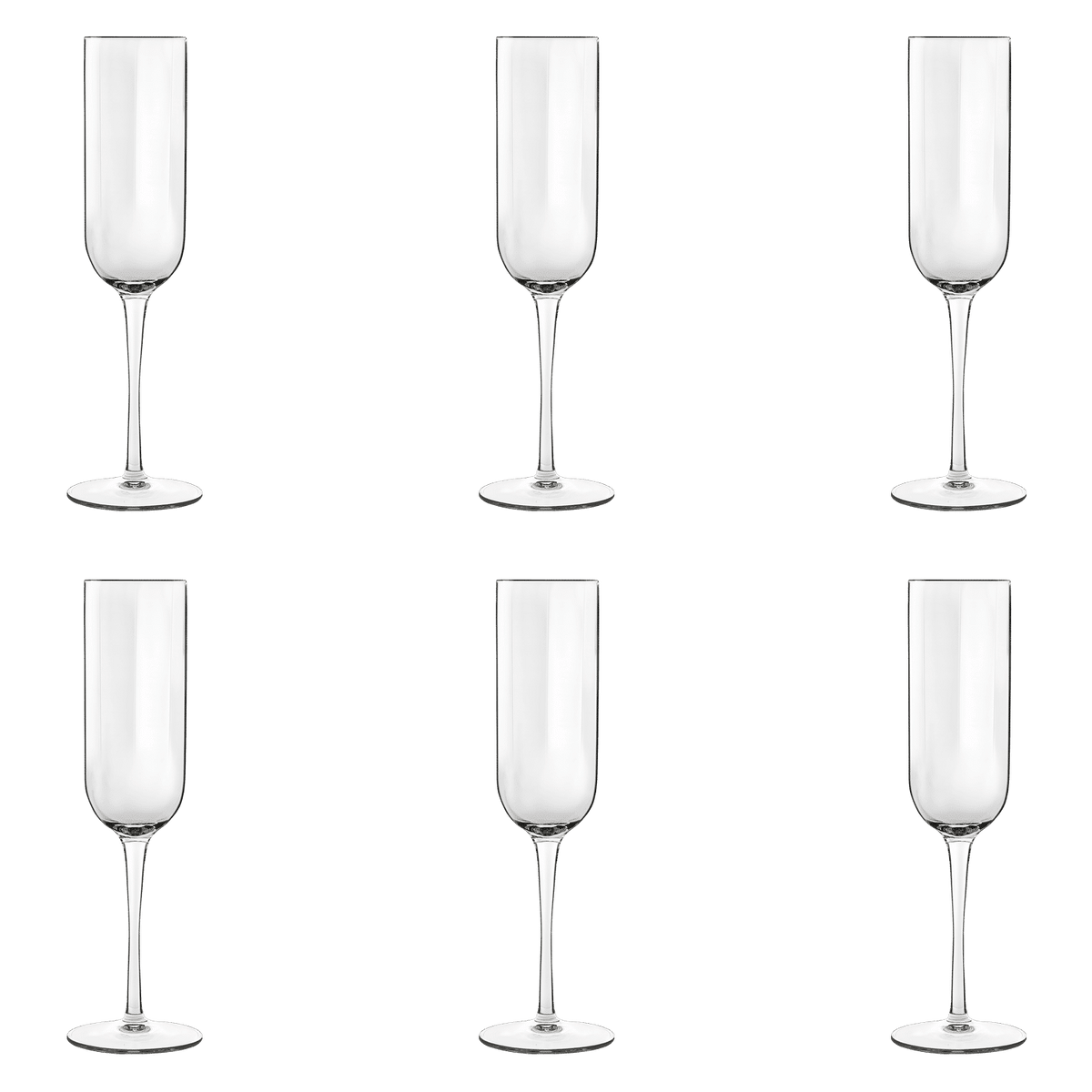 Luigi Bormioli Mixology Jazz Champagneglas / Flute 21 Cl - 6 Stuks - Glazen.nl
