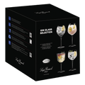 Selezione di bicchieri da gin Luigi Bormioli, 4 pezzi – Bach 60 cl – Roma 80,5 cl – Diamante 65 cl – Mixology 80 cl – 4 pezzi