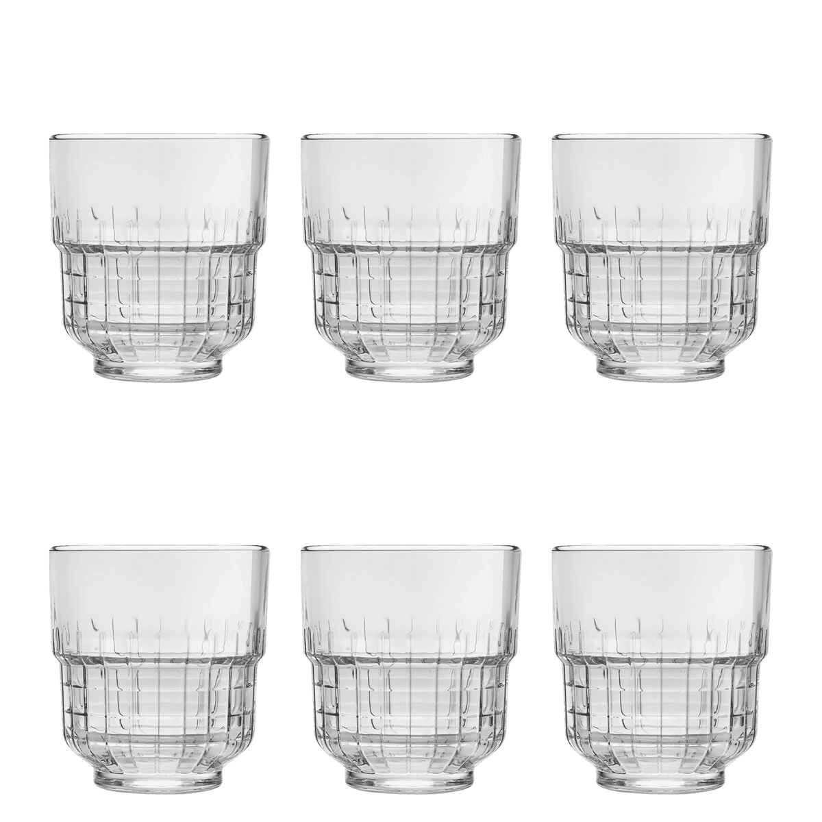 Onis Linq Tumbler 26,6 Cl Grijs - 12 Stuks - Glazen.nl