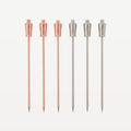 Bar professionale, cocktail pick Speakeasy, shaker in acciaio inox e rame, 6 pezzi