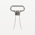 Cavatappi professionale vintage da bar a 2 rebbi in acciaio inox