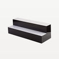 Espositore professionale LED per bottiglie a 2 ripiani, 60 cm