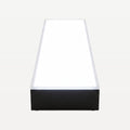 Bar Professional LED portabottiglie 120 cm Bianco/Nero