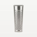 Grattugia professionale da bar in acciaio inox per noce moscata, 14 cm