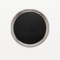 Vassoio professionale da bar antiscivolo rotondo in acciaio inox, 35 cm