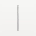 Professional Reusable Bar Straws Black 20 cm – 200 Pieces