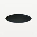 Vassoio professionale da bar antiscivolo ovale nero 68 cm