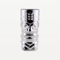 Bicchiere da long drink professionale da bar Tiki, argento, 45 cl