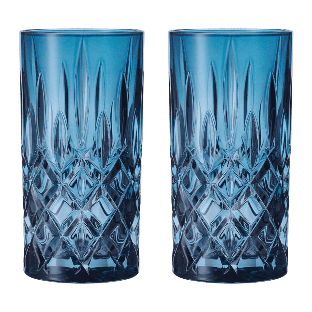 Nachtmann Noblesse Longdrinkglas 39,5 Cl Blauw - 2 Stuks - Glazen.nl