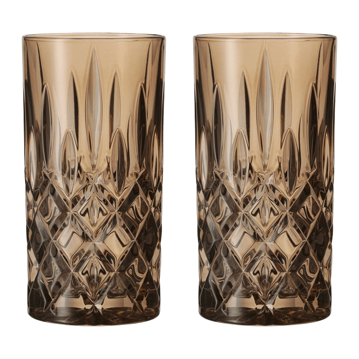 Nachtmann Noblesse Longdrinkglas 39,5 Cl Bruin - 2 Stuks - Glazen.nl