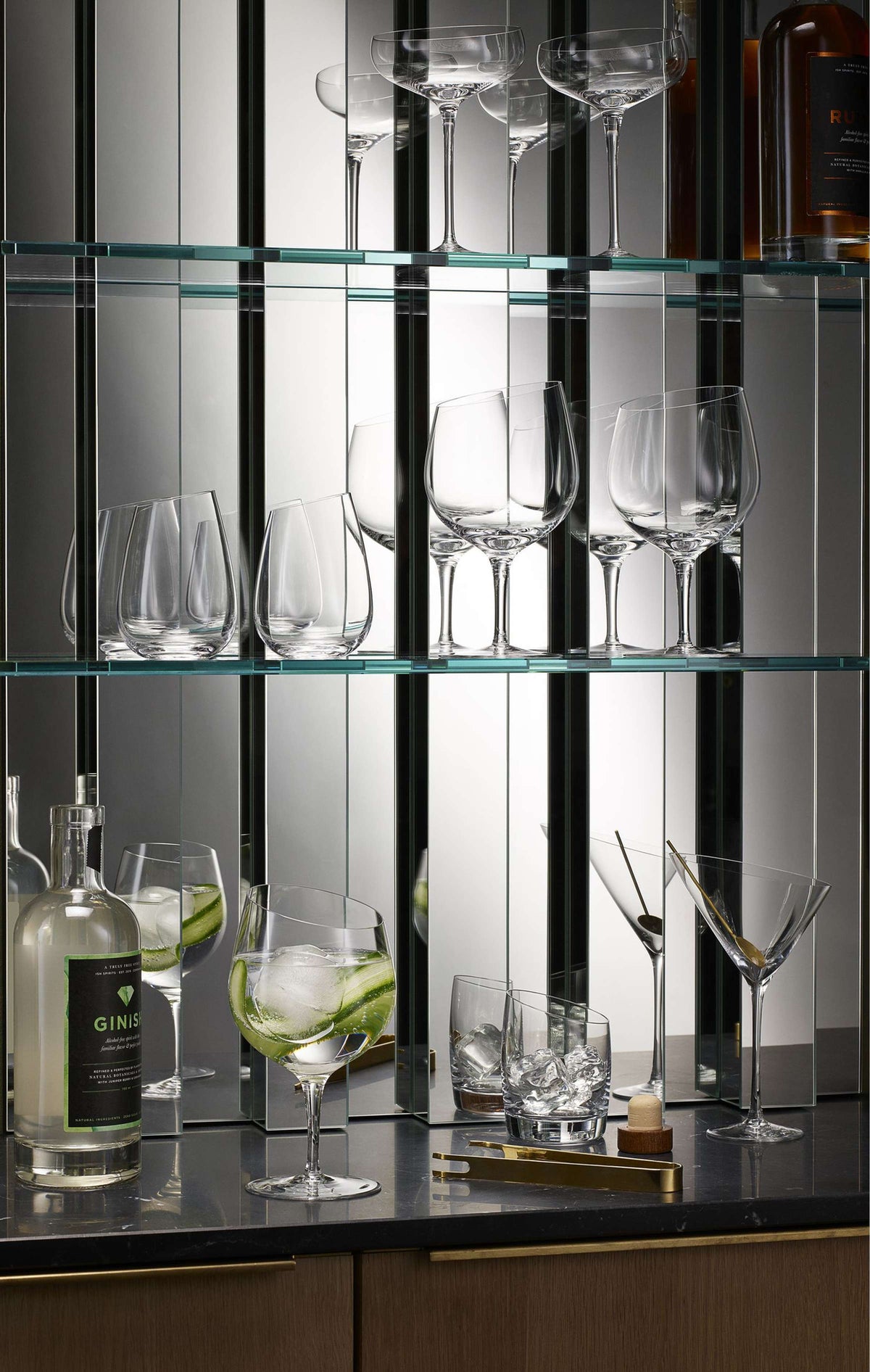 Bicchiere d’acqua Eva Solo con bordo inclinato 38 cl